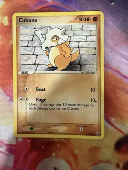 Cubone 60/113 Delta Species Pokemon English Non Holo 2005 MP - Image 1