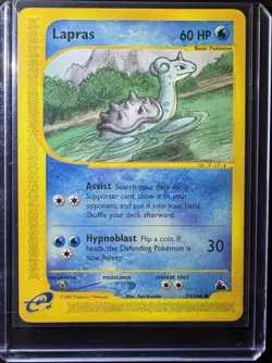 Pokemon Lapras Skyridge 71/144 Regular Common Basic 2003 60 HP Card - Image 1