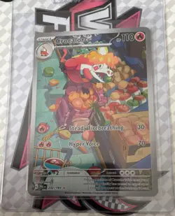 Pokemon TCG Crocalor 202/193 Paldea Evolved Holo Illustration Rare Eng 110 - Image 1