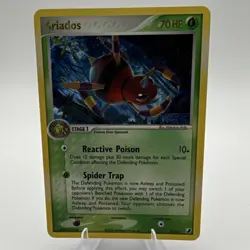 Pokemon Ariados 2/115 EX Unseen Forces Rare Stage 1 Card 70HP 2005 - Image 2