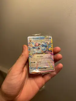 Pokemon TCG Glaceon EX 026/131 Sealed Snowflake Stamped Holiday Calendar Promo - Image 1