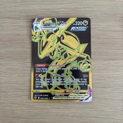 Pokemon TCG VMAX Rayquaza Holographic - very good condition - Image 1