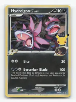 Pokemon TCG - Hydreigon C lv.61 SWSH138 NM Holo Promo Sword & Shield Promo - Image 1