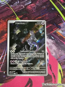Mewtwo 052 Scarlet & Violet Promo Holo Pokemon TCG Lightly Played - Image 1