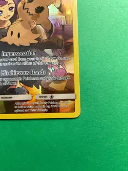 Mimikyu 245/236 Secret Rare Cosmic Eclipse Pokemon Holo Near Mint - Image 4
