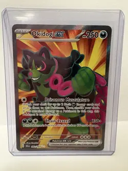 Okidogi ex 082/064 Full Art Ultra Rare | Shrouded Fable SV Holo Pokemon TCG NM - Image 1