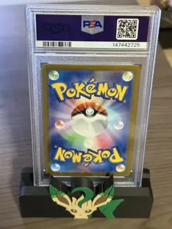 Pokemon Leafeon ex PSA 9 SV8a Terastal Fest Special Art Rare Japanese Holo EX C… - Image 3