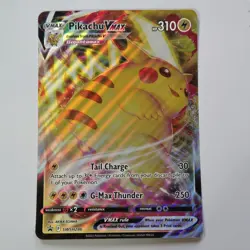 Pikachu VMAX Gigantamax SWSH286 Oversized Full Art Holo Promo Pokemon Jumbo Card - Image 3
