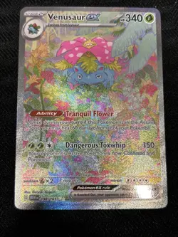 Venasaur ex 198/165 - S&V 151 - Special Illustration Rare - Pokemon TCG Card LP - Image 1