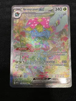 Venasaur ex 198/165 - S&V 151 - Special Illustration Rare - Pokemon TCG Card LP - Image 2