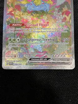 Venasaur ex 198/165 - S&V 151 - Special Illustration Rare - Pokemon TCG Card LP - Image 4