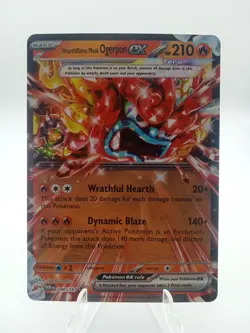 2024 Pokemon Twilight Masquerade Hearthflame Mask Ogerpon Ex #040 - Image 1