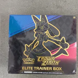Pokemon TCG Crown Zenith Elite Trainer Box 10 Booster Packs English 2023 - Image 1