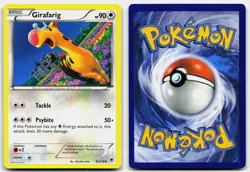 GIRAFARIG 82/119 UNCOMMON PHANTOM FORCES POKEMON MP - Image 3