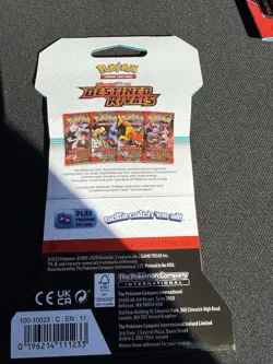 Lot of 6- Destined Rivals Sleeved Booster Packs New Sealed Pokemon TCG pokemon - Image 2