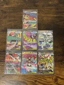 Pokemon TCG Mega Dream Card Lot- Mega Attack Rares Japanese Lot of 7 US SELLER - Image 1