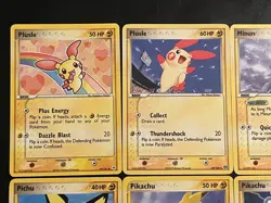 Pokemon TCG Vintage Lotof 6 Plusle Hidden Legends Pikachu Emerald Sandstorm LPMP - Image 2