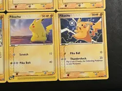 Pokemon TCG Vintage Lotof 6 Plusle Hidden Legends Pikachu Emerald Sandstorm LPMP - Image 5