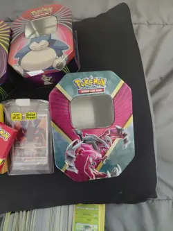 Pokemon Lot Sealed Promo Card, Tins, 500 + Cards - Image 5