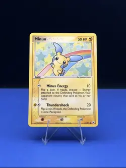Minun 67/101 Non Holo Hidden Legends - Pokemon Card - NM - Image 1