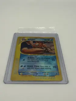 Pokemon Card Expedition Kingler 15/165 Reverse Holo MP RARE - Image 3