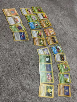 Pokemon TCG COMPLETE SET (Basic, Jungle, Fossil); 3 PSA rated; + promo cards - Image 4