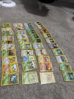 Pokemon TCG COMPLETE SET (Basic, Jungle, Fossil); 3 PSA rated; + promo cards - Image 5