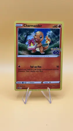 Charmander SWSH232 Pokemon GO Black Star Promo NM - Image 1