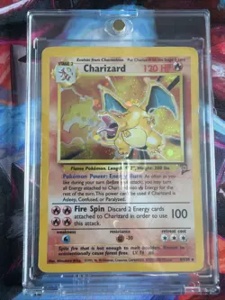 Pokemon - Charizard 4/130 Base Set 2 Holo - Image 1