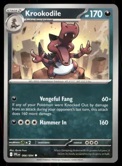 Me02: Phantasmal Flames Pokemon TCG Krookodile - Image 1