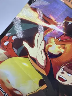 The Pokemon Company Lance's Charizard V SWSH133 Promo Holo Surface Issue - Image 3