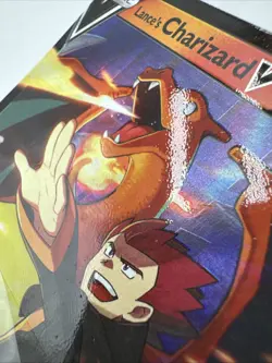 The Pokemon Company Lance's Charizard V SWSH133 Promo Holo Surface Issue - Image 4