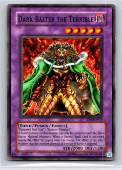 Dark Balter the Terrible Common Tournament Pack 6 TP6-EN010 LP - Image 1