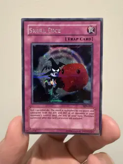 SKULL DICE EDS-003 SECRET RARE ETERNAL DUELIST SOUL YU-GI-OH HOLO - Image 1