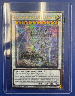 Yu-Gi-Oh! TCG Blue Eyes Ultimate Spirit Dragon Quarter Century - Secret Rare - Image 1