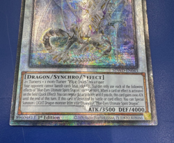 Yu-Gi-Oh! TCG Blue Eyes Ultimate Spirit Dragon Quarter Century - Secret Rare - Image 5
