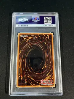 Alpha the Magnet Warrior DOR-001 Duelist of the Roses 2003 Yugioh Promo PSA 9 - Image 2