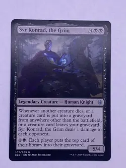 MTG Syr Konrad, the Grim Throne of Eldraine - Image 1