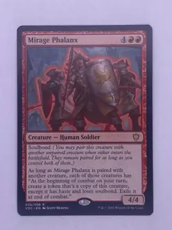 MTG Mirage Phalanx Commander: Innistrad: Crimson Vow Regular - Image 1