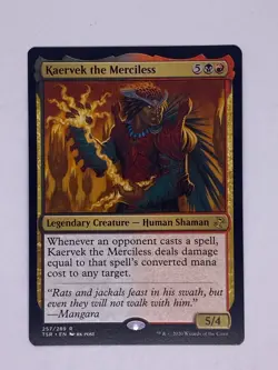 MTG Kaervek the Merciless Time Spiral Remastered Rare Regular - Image 1