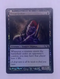 MTG Blood Seeker Core Set 2012 (M12) Foil - Image 1