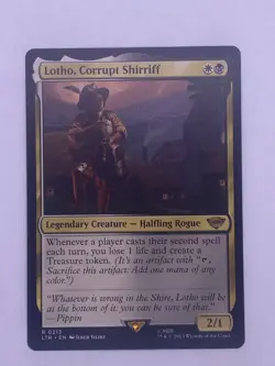 MTG Lotho, Corrupt Shirriff Lord of the Rings: Tales of Middle-Earth Regular - Image 1