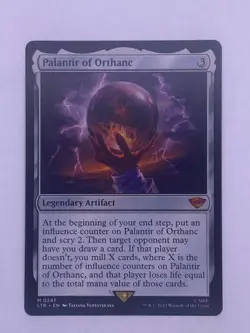 MTG Palantir of Orthanc Lord of the Rings: Tales of Middle-Earth Regular - Image 1