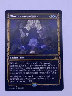 MTG Obscura Ascendancy (Showcase) Streets of New Capenna Regular - Image 1