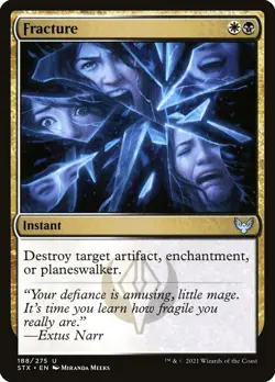MTG - Fracture - Strixhaven: School of Mages - X1 - (NM) - #Y5347 - Image 1