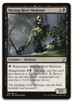 Marang River Skeleton #108 (LP) Dragons of Tarkir DTK Magic MTG - Image 1
