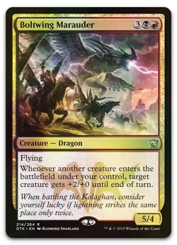 Boltwing Marauder #214 (Foil) (MP) Dragons of Tarkir DTK Magic MTG - Image 1