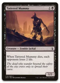 Tattered Mummy #278 (LP) Amonkhet AKH Magic MTG - Image 1