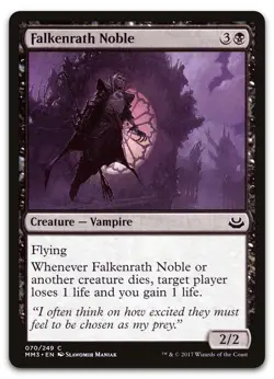 Falkenrath Noble #70 (LP) Modern Masters 2017 MM3 Magic MTG - Image 1