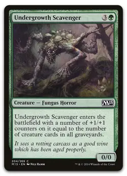 Undergrowth Scavenger #204 (LP) Magic 2015 M15 Magic MTG - Image 1